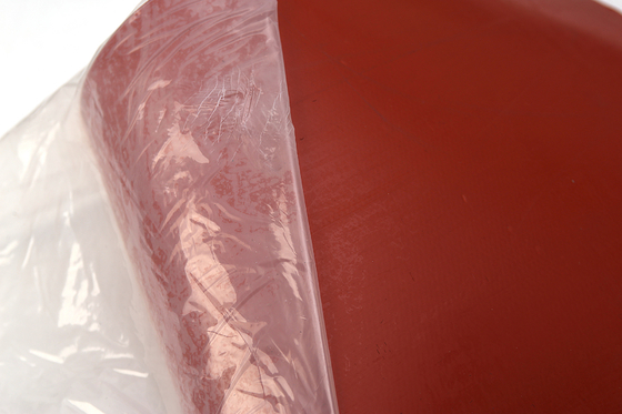 panno della vetroresina di rivestimento di gomma in silicone del tessuto dell'isolamento termico di 0.8mm