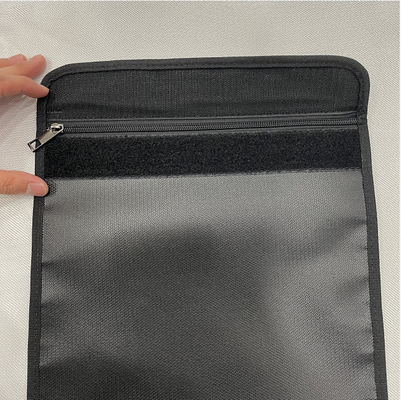 Stoccaggio a prova di fuoco rivestito di silicone colorato per i documenti, passaporto della borsa dell'archivio
