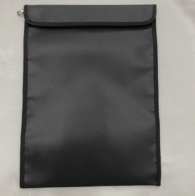 Borsa a prova di fuoco d'argento dell'archivio non che irrita vetroresina 1000℉ 17x27cm