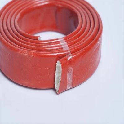 Manica di manicotto del cavo del silicone della vetroresina rivestita di silicone ad alta temperatura