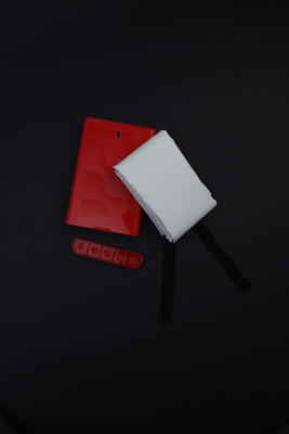 Profilo di plastica rosso di plastica del PVC del quadrato della scatola stampaggio ad iniezione per la coperta del fuoco