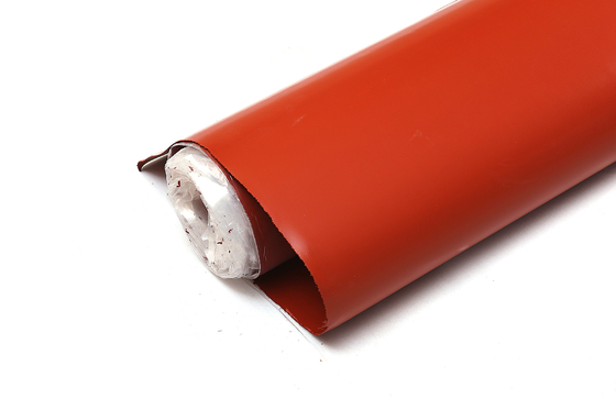 Isolamento rivestito di silicone del panno della vetroresina del singolo lato di vetro di vetro E/C resistente al fuoco