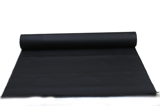 Materiale 0.85mm dell'isolamento termico di Grey Silicone Coated Fiberglass Fabric