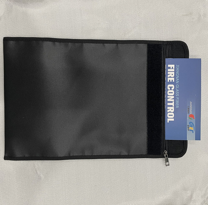 Stoccaggio a prova di fuoco rivestito di silicone colorato per i documenti, passaporto della borsa dell'archivio