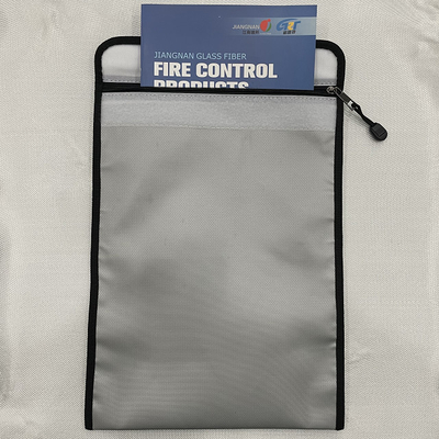 sacchetto impermeabile dei valori della grande borsa resistente al fuoco del documento 11x15inch