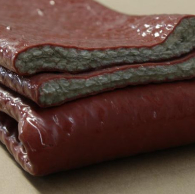Tubo flessibile di manicotto e cavo di silicone della vetroresina rossa ad alta temperatura della gomma