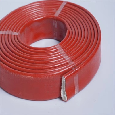 Manica di manicotto del cavo del silicone della vetroresina rivestita di silicone ad alta temperatura