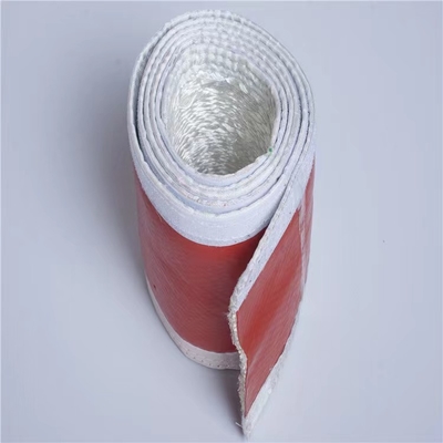 Protezione di manicotto di silicone della vetroresina rossa della gomma dei tubi flessibili industriali