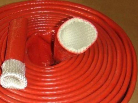 Manica rivestita di silicone della vetroresina di dimensione del grande diametro termoresistente