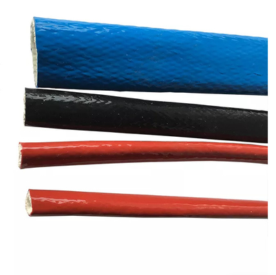La gomma di silicone ha ricoperto la resistenza al fuoco a prova di fuoco della manica del tubo flessibile della vetroresina del grado di E