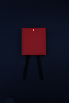 Profilo di plastica rosso di plastica del PVC del quadrato della scatola stampaggio ad iniezione per la coperta del fuoco