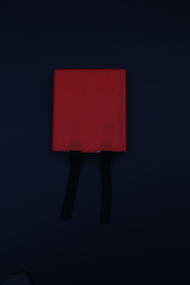 Profilo di plastica rosso di plastica del PVC del quadrato della scatola stampaggio ad iniezione per la coperta del fuoco