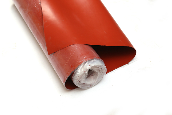 Isolamento rivestito di silicone del panno della vetroresina del singolo lato di vetro di vetro E/C resistente al fuoco