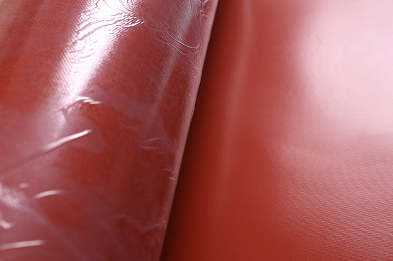 Tessuto rivestito di silicone a prova di fuoco della fibra di vetro usato per il giunto di dilatazione