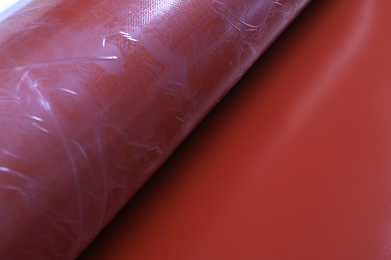 Tessuto rivestito di silicone a prova di fuoco della fibra di vetro usato per il giunto di dilatazione