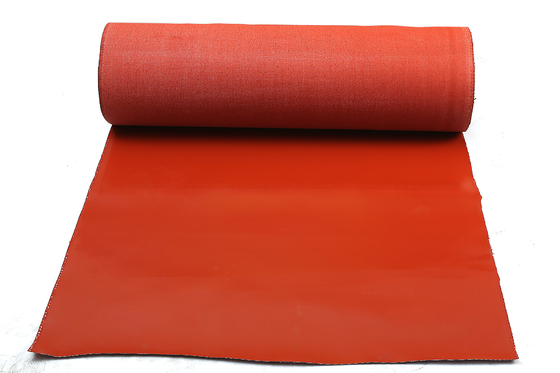 Isolamento elettrico del panno rivestito di silicone ignifugo della vetroresina