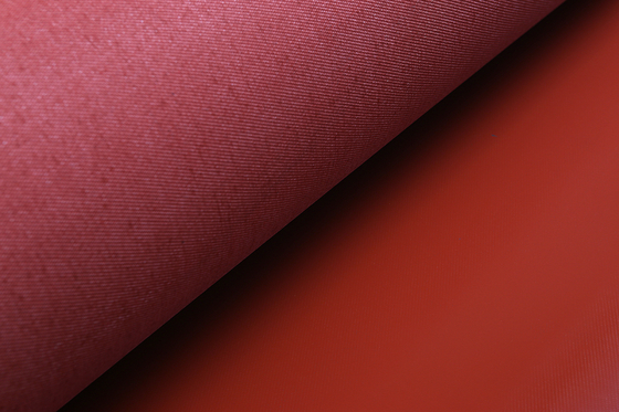 Panno rivestito di silicone della copertura del tetto della parete del panno della singola vetroresina laterale ignifuga