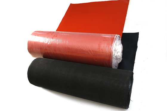 Pianura rivestita di silicone 1.5m resistente ad alta temperatura del panno della vetroresina tessuta
