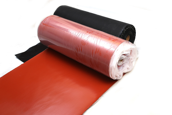 Panno rivestito di silicone a prova di fuoco della vetroresina